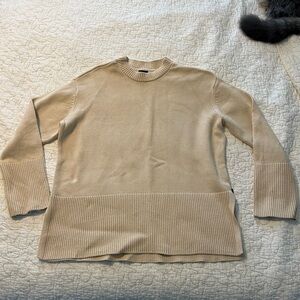 GAP Beige Knit Sweater 100% Cotton